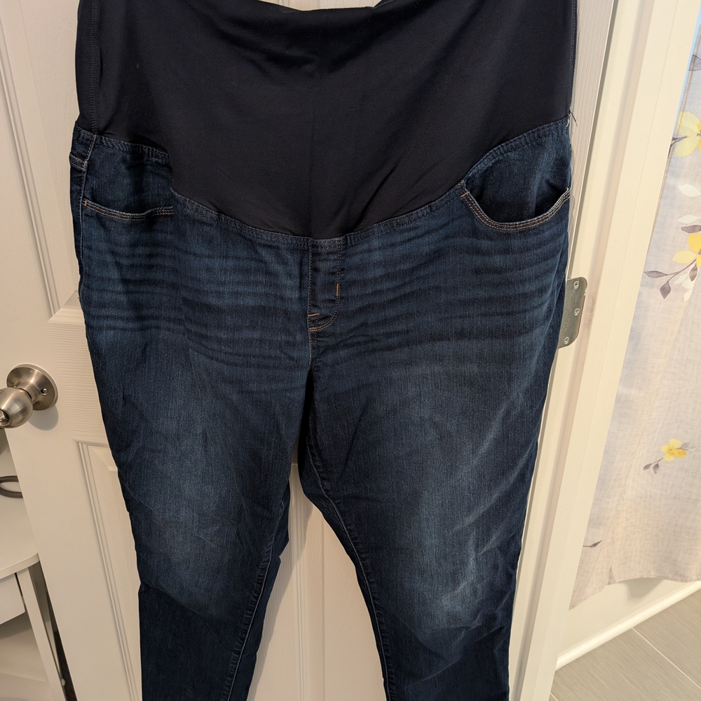 Isabel Maternity Women's Dark Blue Skinny Jeans